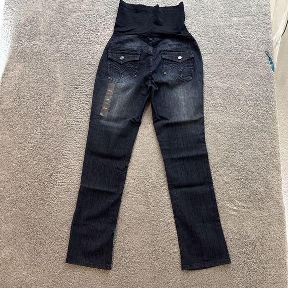 Bella Vida Maternity Jeans Womens Small Classic Capsule Stretch Basic Comfort - Picture 8 of 12